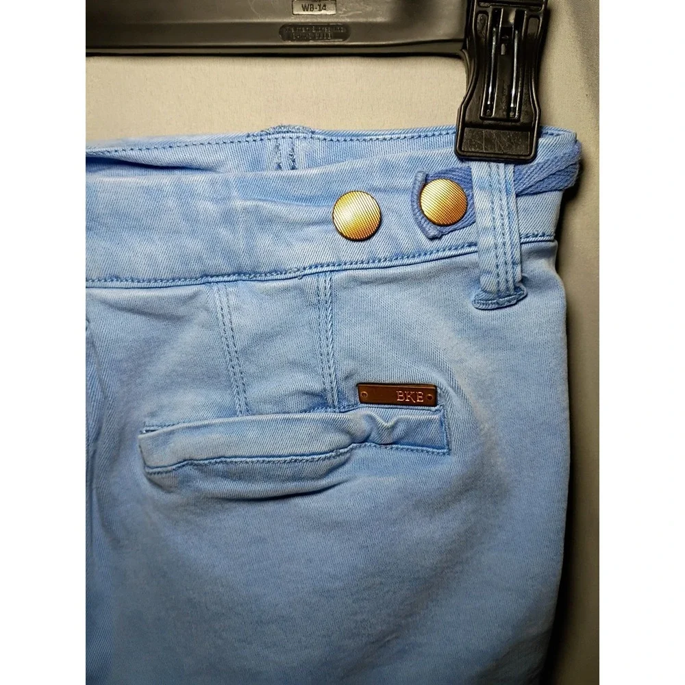 BKE Womens Blue Casual Jean Shorts Size 25 Denim Cotton Blend Short - Picture 6 of 10